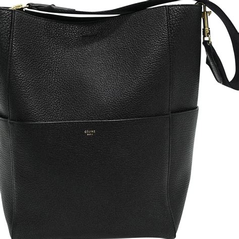 celine seau sangle bag small|celine saddle bag.